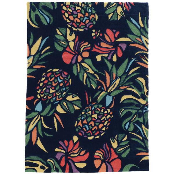 Linon Trio Collection Pineapple Accent Rug - 2x3 - image 