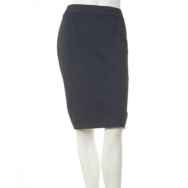 Plus Size Calvin Klein Solid Short Skirt - image 