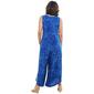 Womens Sami & Jo Sleeveless Floral Hardware Neck Jumpsuit - image 3