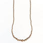 Design Collection Gold-Tone 18in. Graduated Pearl Necklace - image 1