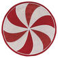 Peppermint Applique Cut Our Round Placemat - image 1