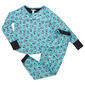 Womens Pillow Talk Long Sleeve Tee & Raccoon Joggers Pajama Set - image 1