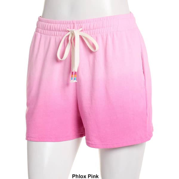 Juniors No Comment Ombre Drawstring Shorts