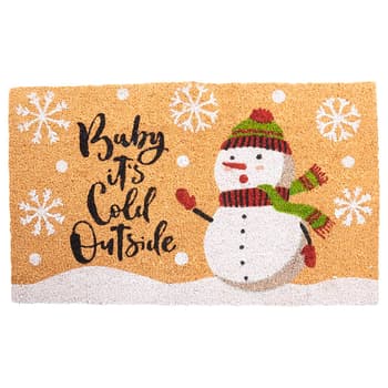 Holiday Baby It’s Cold Outside Coir Mat - Boscov's