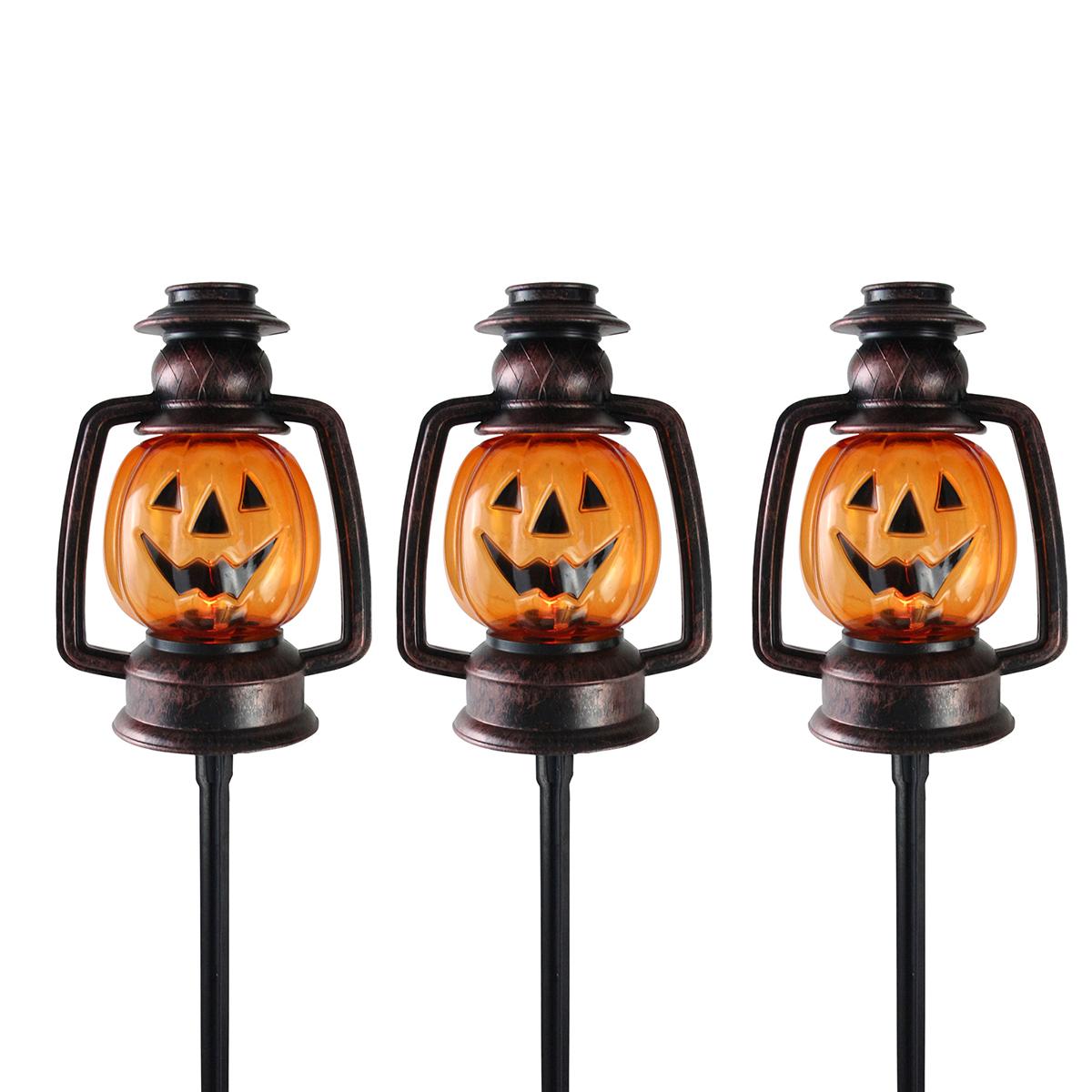 Northlight Seasonal Halloween Jack O’ Lantern Lights -...