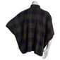 Womens Preswick & Moore Buffalo Plaid Poncho - image 2