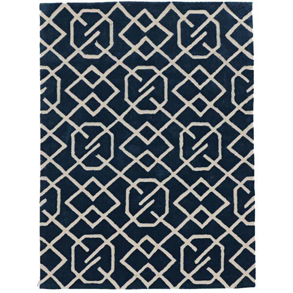 Linon Trio Collection Intent Rectangle Accent Rug - 2x3 - image 