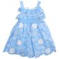 Toddler Girl Rare Editions Sleeveless Embroidered Floral Dress - image 3