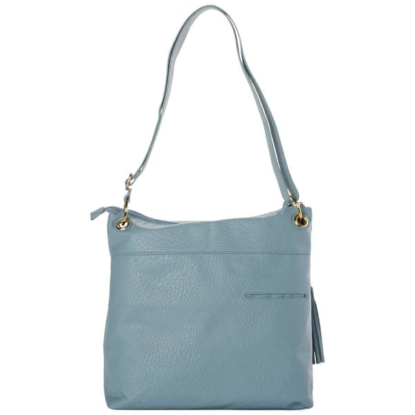 Bueno Woven Panel Large Crossbody