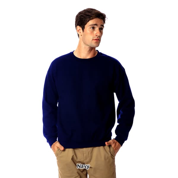 Mens Gildan® Heavyblend Crew Neck Fleece Sweatshirt