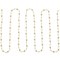 Northlight 15ft. Gold Shiny Disco Ball Beaded Christmas Garland - image 2