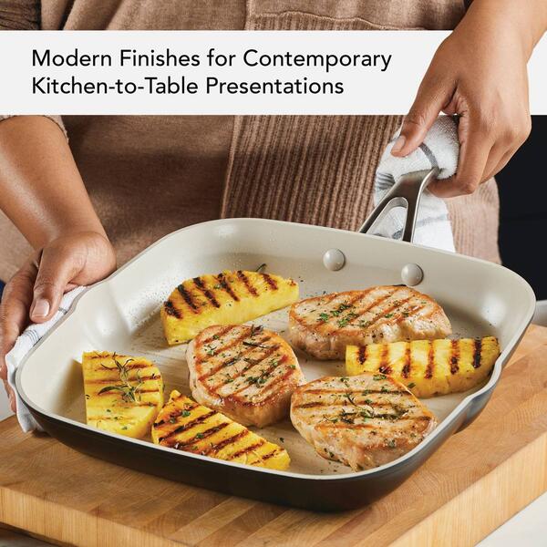 KitchenAid&#174; 11.25in. Hard Anodized Ceramic Nonstick Grill Pan