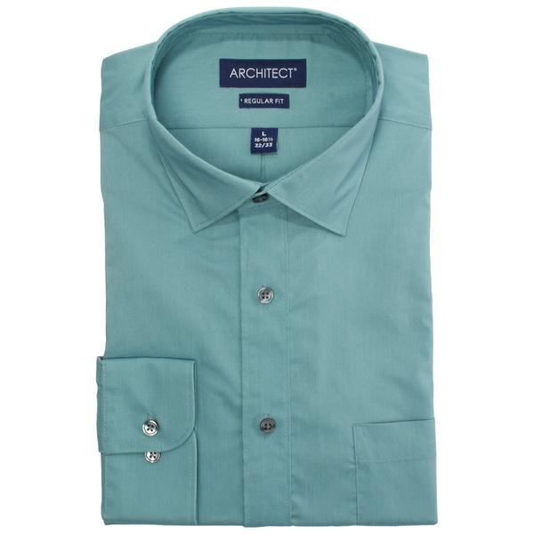 Mens Architect(R) Regular Fit Performance Dress Shirt - Calla Green - image 