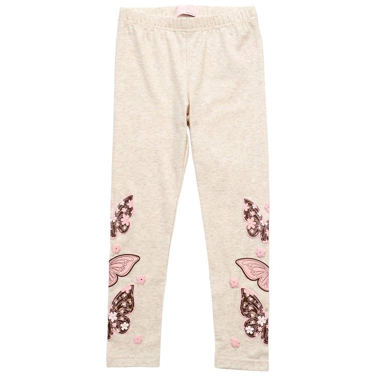 Girls (4-6x) Freestyle Revolution Puff Butterfly Leggings