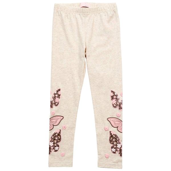 Girls (4-6x) Freestyle Revolution Puff Butterfly Leggings