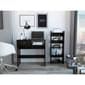 FM FURNITURE Plano Black Wengue 2pc. Home Office Set - image 1