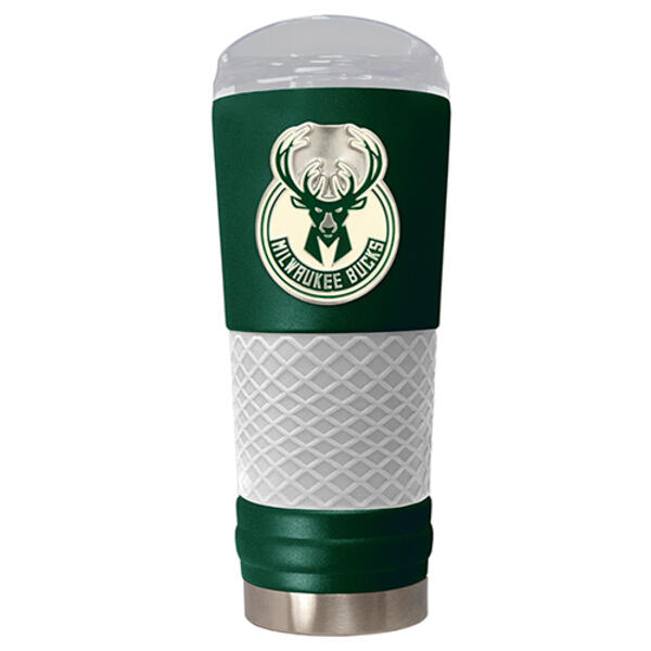 NBA Milwaukee Bucks DRAFT Powdered Coated Stainless Steel Tumbler - image 