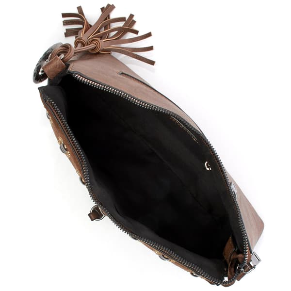 Sam & Hadley Studded Flap Crossbody