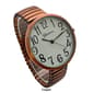 Womens Olivia Pratt&#8482; Super Large Face Stretch Strap Watch - 20108 - image 6