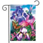 Briarwood Lane Irises Garden Flag - image 1