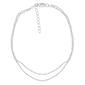 Barefootsies Sterling Silver 2 Strand Twisted Anklet - image 1