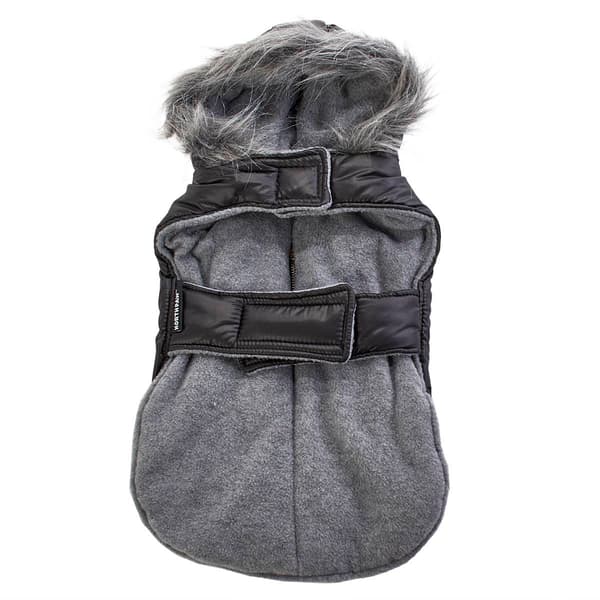 Northpaw Winter Pet Jacket w/ Black Fur