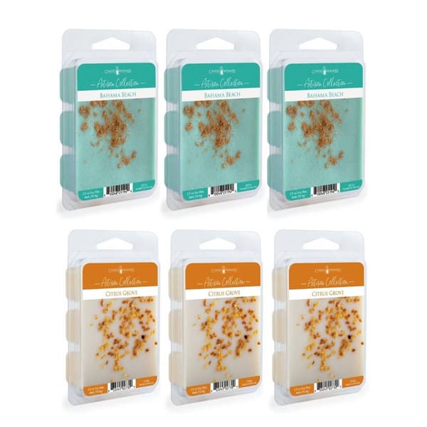 Candle Warmers Etc. 2.5oz. Bahama Beach &amp; Citrus Grove Wax Melts - image 