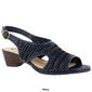 Womens Bella Vita Justine II Woven Slingback Sandals - image 9