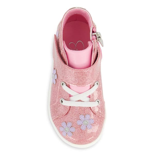 Little Girl Jessica Simpson Sadie Flower High Top Sneakers