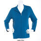 Womens Hasting & Smith Long Sleeve Mock Neck Zip Jacket - image 6