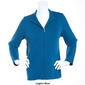 Plus Size Hasting & Smith Long Sleeve Mock Neck Zip Jacket - image 7