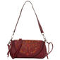 Sam & Hadley Embroidered Flap Crossbody - image 1