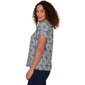 Petite Emaline Summer In The City Short Tulip Sleeve Blouse - image 4