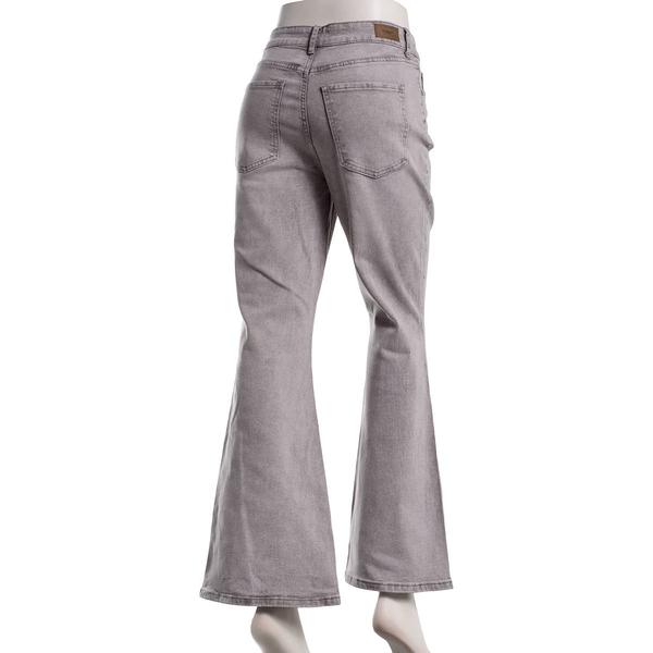 Juniors No Comment Mid Rise Studded Flare Jeans