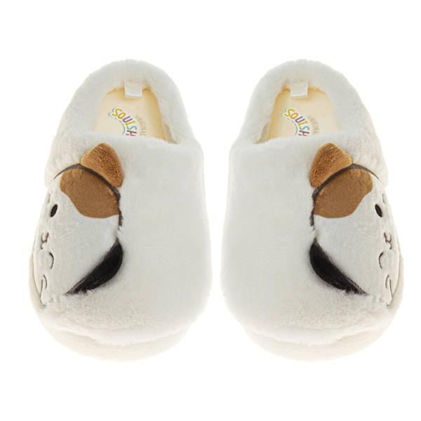 Little Girls Squishmallows Cameron the Cat Comfy Slippers