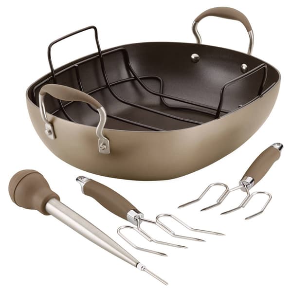 Anolon&#40;R&#41; Advanced Home Nonstick Roaster Set