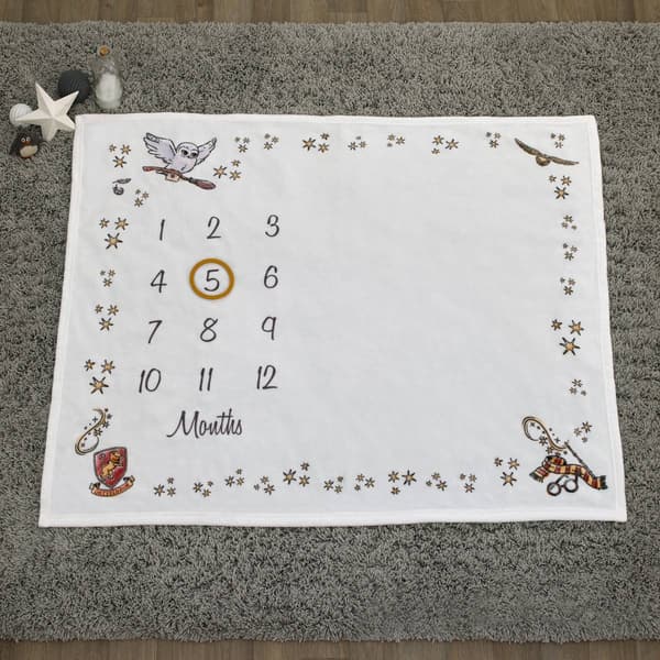 Warner Bros. Harry Potter Magical Moments Milestone Baby Blanket