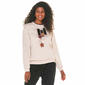 Womens Top Stitch by Morning Sun Swirl Leaf Fleece Sweatshirt - image 1