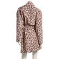 Womens Sincerely Jules Long Sleeve Cheetah Knit Robe - image 2