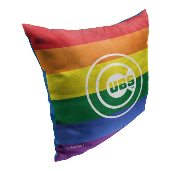 Northwest Chicago Cubs Pride Throw Pillow - 18x18