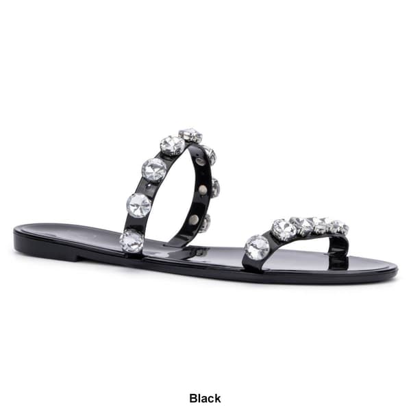 Womens New York & Company Chava Slide Sandals