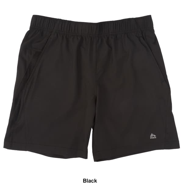 Mens RBX Stretch Diagonal Mesh Stripe Woven Shorts