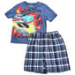 Toddler Boy Hot Wheels(R) Plaid Short Sleeve Top & Shorts Set - image 1