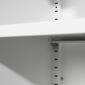 South Shore Crea White Metal Mesh 1-Door End Table - image 4