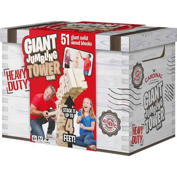 Cardinal Giant Jumbling Tower Party Game - image 