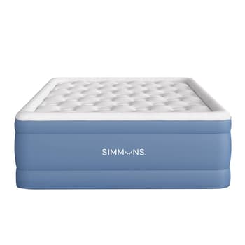 Simmons Rest Aire 17 Queen Air Mattress with Pump