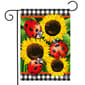 Briarwood Lane Ladybugs & Sunflowers Garden Flag - image 1