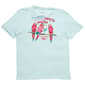 Mens Chaps Parrots Short Sleeve Tee - Crystal Blue - image 2