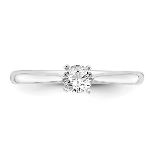 Pure Fire 14kt. White Gold 1/4ctw. Lab Grown Diamond Ring