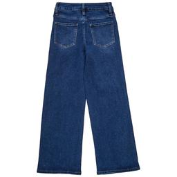 Girls (7-14) Urban Rise Wide Leg Rhinestone Embellished Jeans